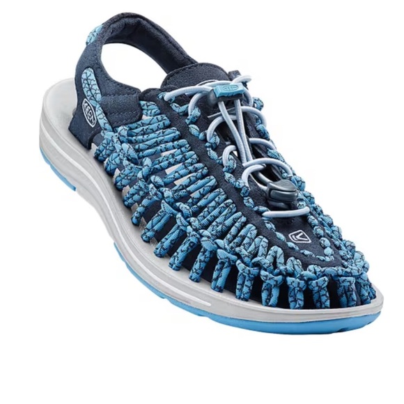Keen Navy and Light Blue Woven Sandals - Picture 1 of 11